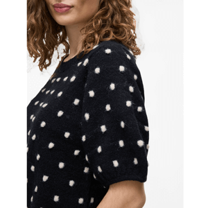 Vila Dottie Half Sleeve Knitted Top